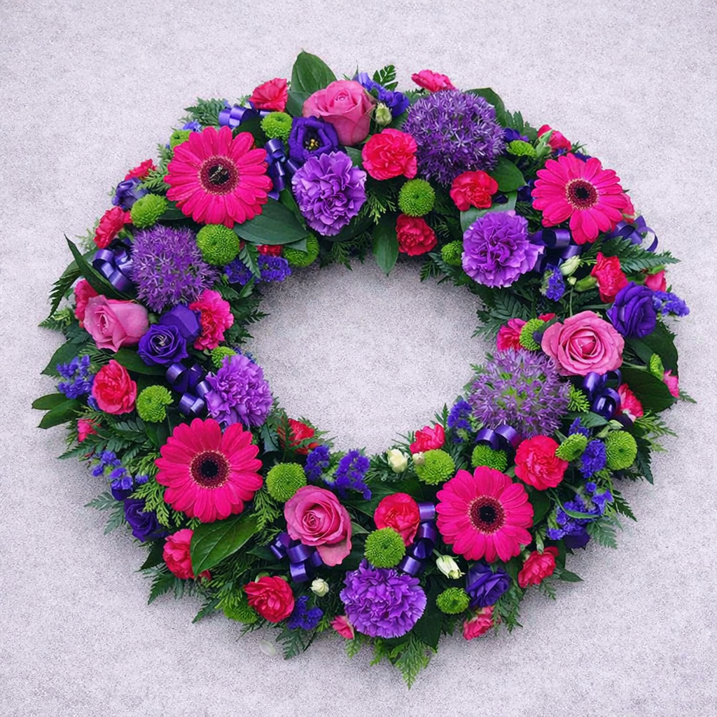 Round Wreath Tributes